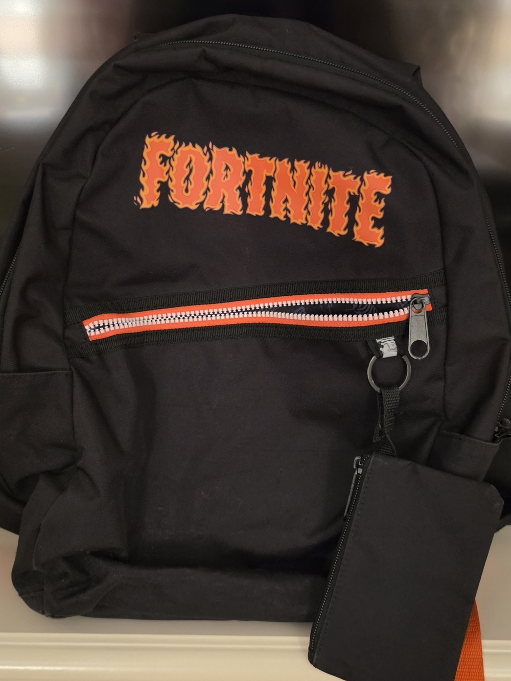 Black and Orange Backpack - Official Gaming Logo Pack